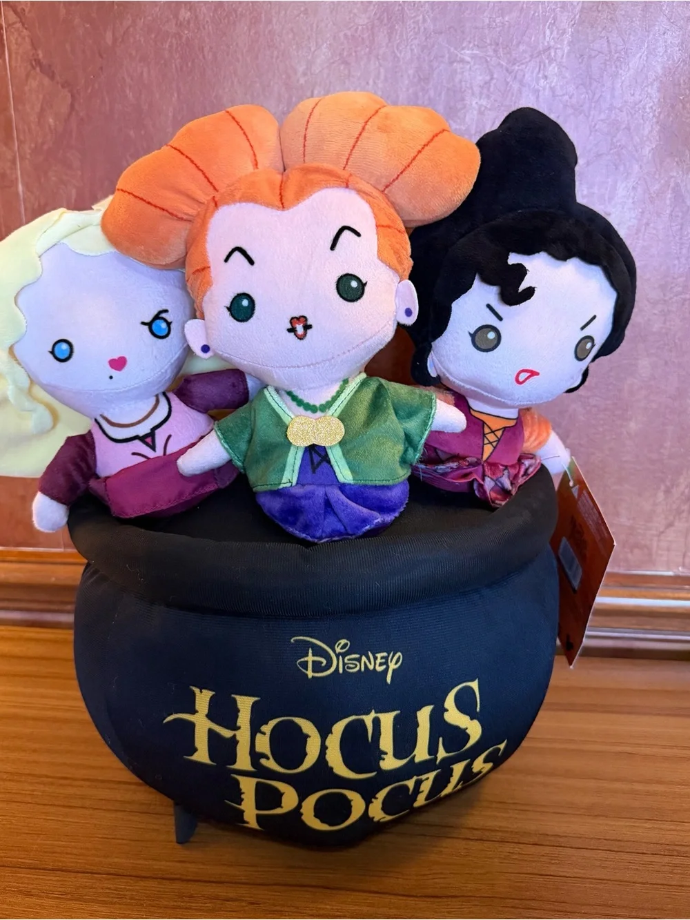 Disney Hocus Pocus Sanderson Sisters Cauldron Plush Greeter Large 17